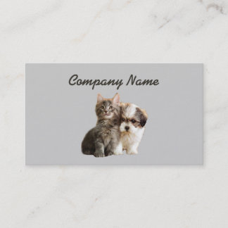 Pet Products & Services Business Card