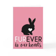 Pet Rabbit Condolence | Furever In Our Hearts