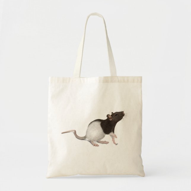 Pet Rat Painting Tote Bag (Front)