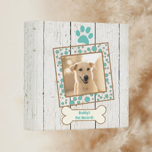 Pet Records and Care Binder