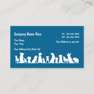 Pet Servic Business Cards
