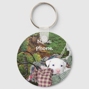 Pet Service Advertising Keychain