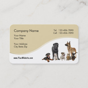 Pet Service Business Card