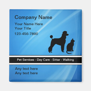 Pet Service Magnets