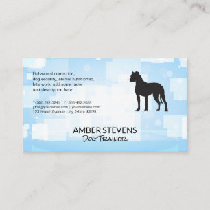 Pet Services Training Groomer Business Card