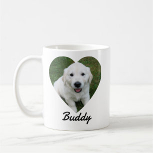 Pet Simple Photo Modern Custom  Coffee Mug