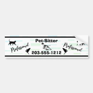 Pet-Sitter Bumper Sticker - HAMbyWG