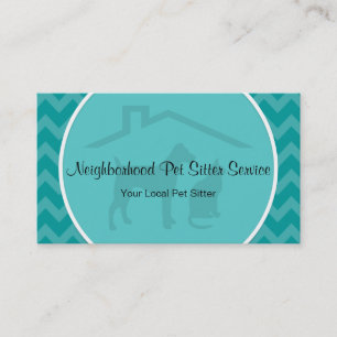 Pet Sitter Business Cards With Style