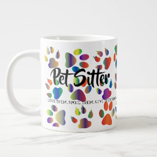 Pet Sitter Large Coffee Mug