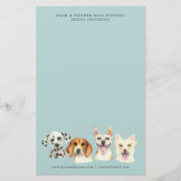 Pet Sitting Business Dog Watercolor