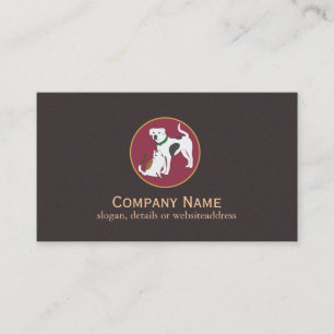 Pet Sitting Service Business Card