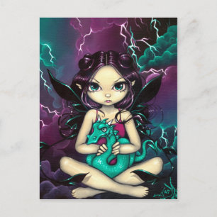 "Pet Storm Dragon" Postcard