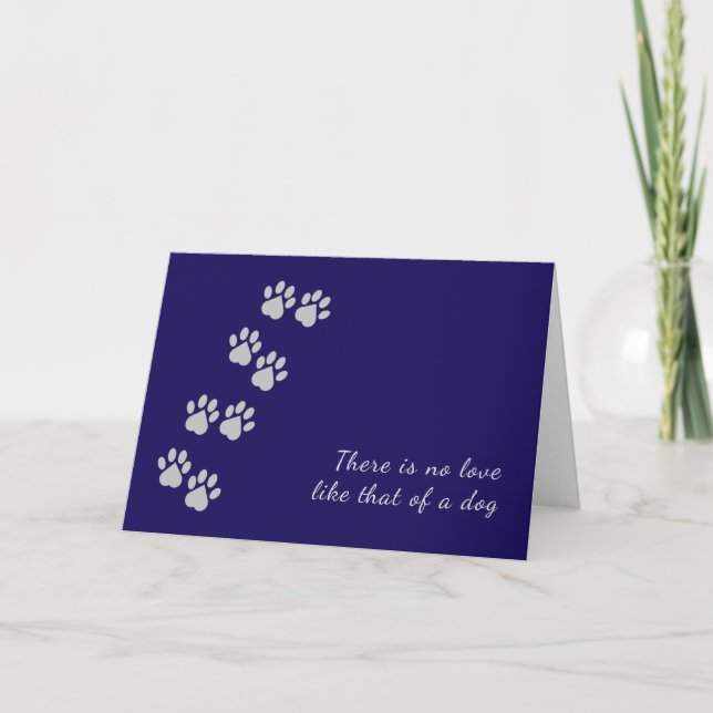 Pet Symapthy Card (Front)