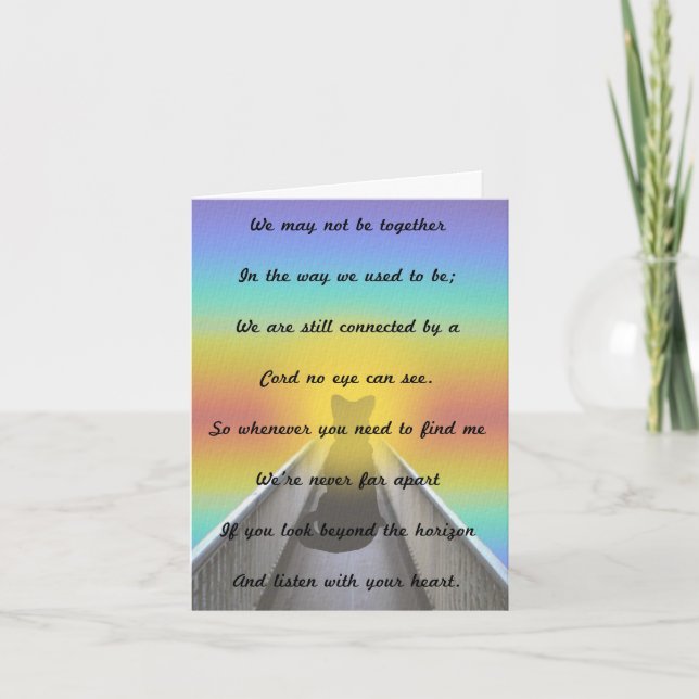 Pet Sympathy Card (Front)