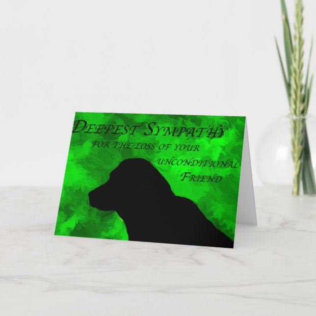 Pet Sympathy Card (Front)