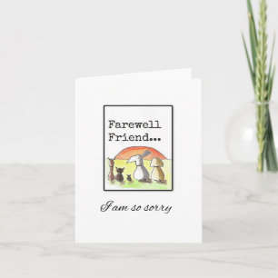 Pet Sympathy Card, Pet Loss, Memorial Card