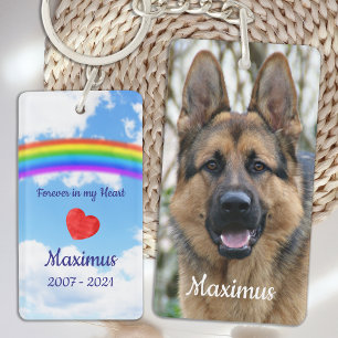 Pet Sympathy - Pet Loss Quote - Dog Pet Memorial Keychain