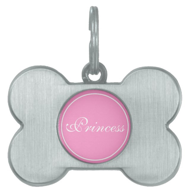 Pet Tag Princess (Front)