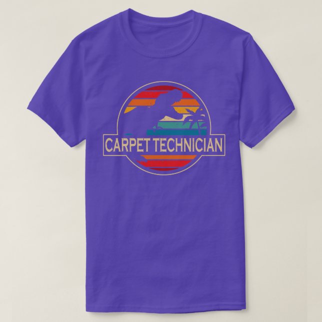 pet Technician Dinosaur T-Shirt (Design Front)