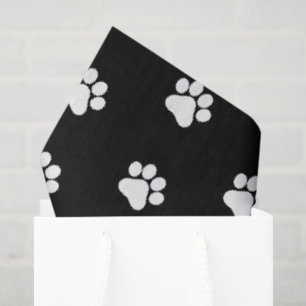 Pet Theme Paw Pattern Tissue Paper Decorative Wrap