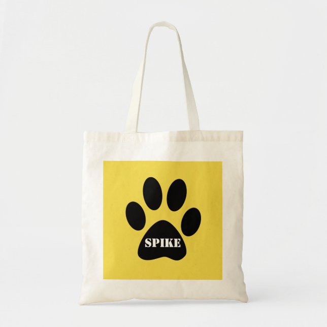 Pet Tote Bag Personalized (Front)