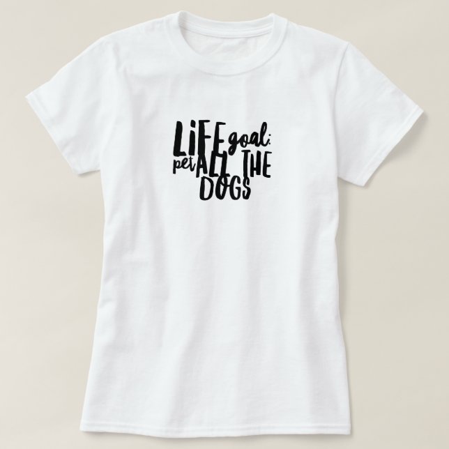 Pet TOUS les Chiens Femmes T-shirt Basic (Design devant)