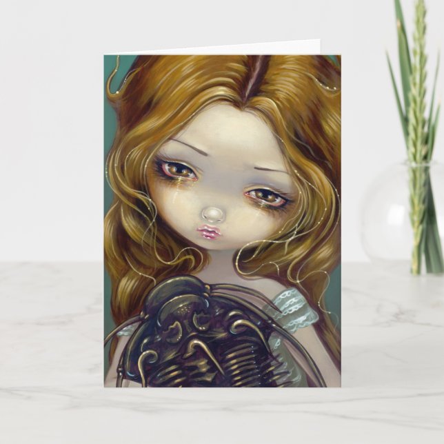 "Pet Trilobite" Greeting Card (Front)