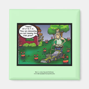 PETA & Cartoon Cartoon Drôle Magnet