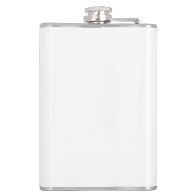 Petaca with Christmas design for gentlemen Hip Flask (Back)