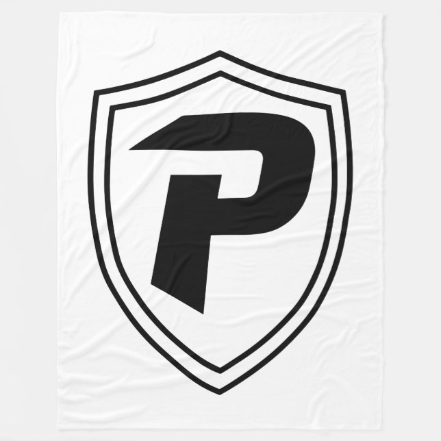 Petal Band Boosters Trademark Blanket (Black Logo) (Front)