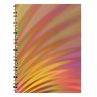 Petal Burst Abstract Notebook