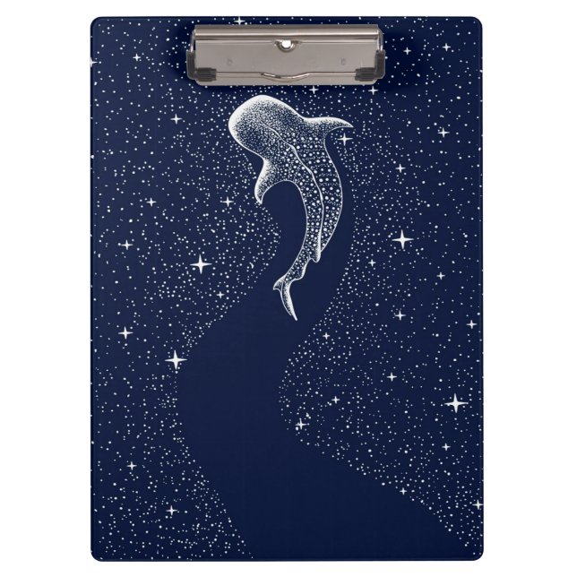 Petal Flowers Animals |  Shark Colourful Animals  Clipboard (Front)