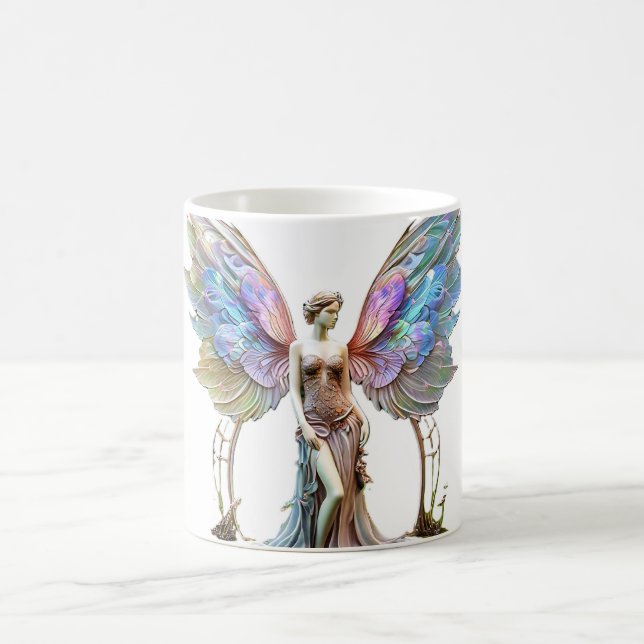 Petal Glimmerbreeze Fantasy Fairy Coffee Mug (Center)