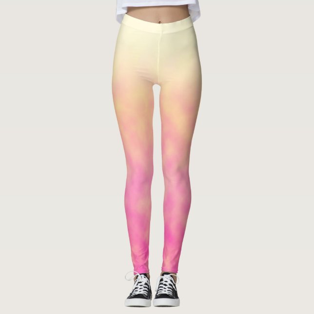 Petal Glow Leggings (Front)