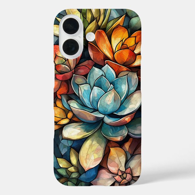 Petal Mosaic Case-Mate iPhone Case (Back)