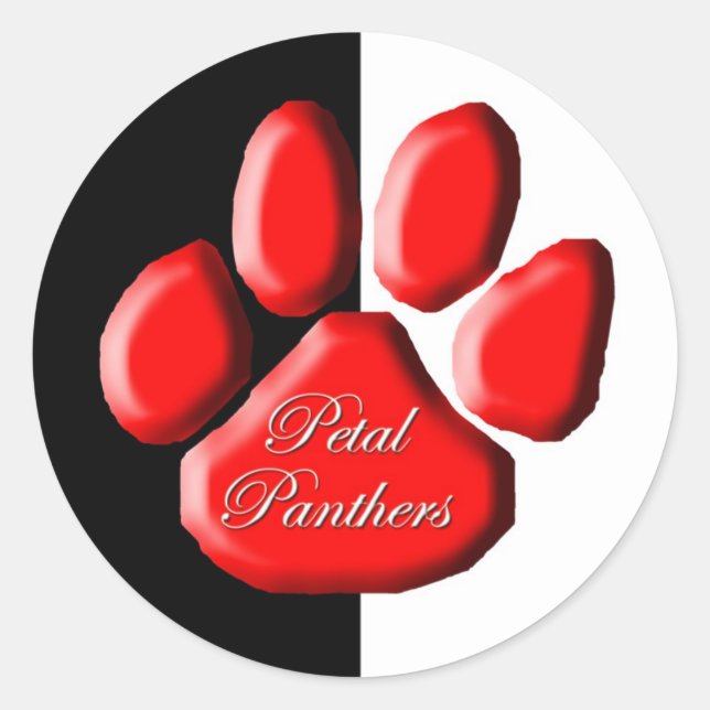 Petal Panthers Sticker (Front)