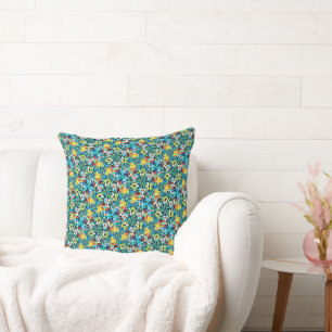 Petal Party Pattern Throw Pillow