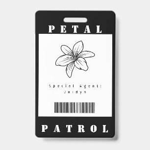 Petal Patrol Badge