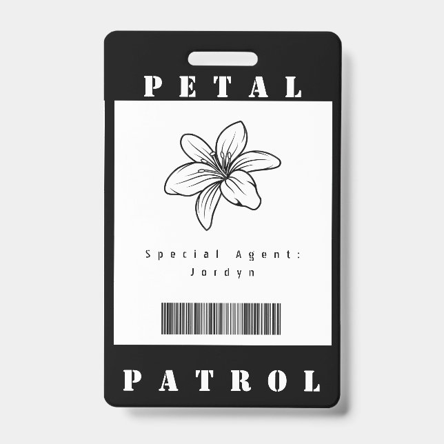 Petal Patrol Badge (Front)