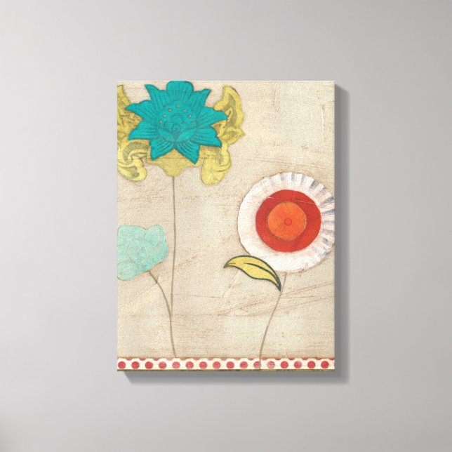 Petal Patterns I Canvas Print (Front)