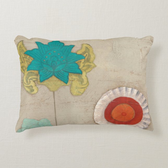 Petal Patterns I Decorative Pillow (Front)