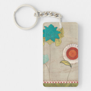 Petal Patterns I Keychain
