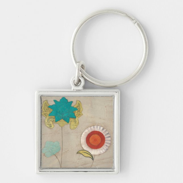 Petal Patterns I Keychain (Front)