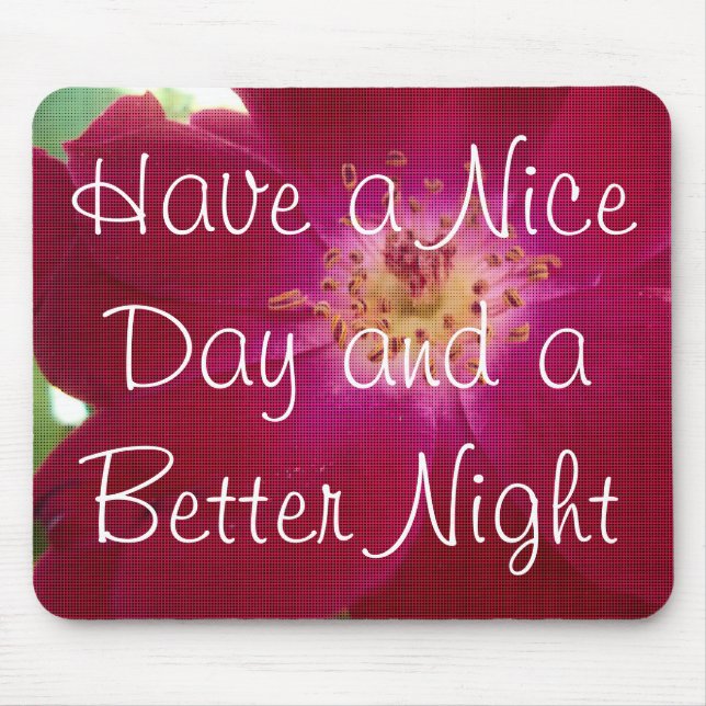 Petal Perfection: Chequered Rose Petal Pattern Art Mouse Pad (Front)