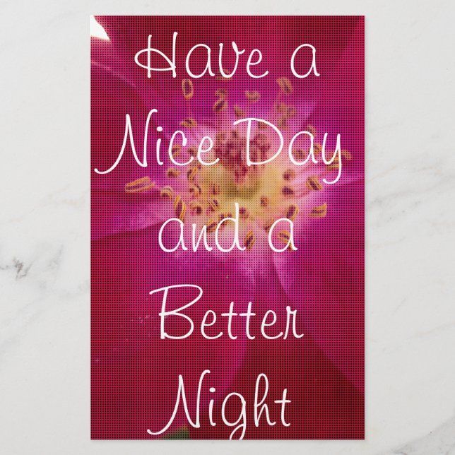 Petal Perfection: Chequered Rose Petal Pattern Art Stationery (Front)