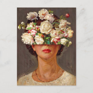 Petal Pout "Florence" Art & Floral Society  Postcard