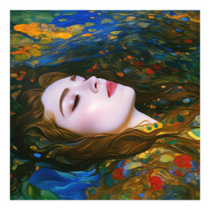 “Petal Serenity” - Women In Water Photo Print