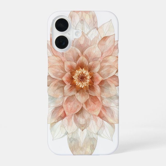 Petal Star Harmony iPhone 16 Case (Back)