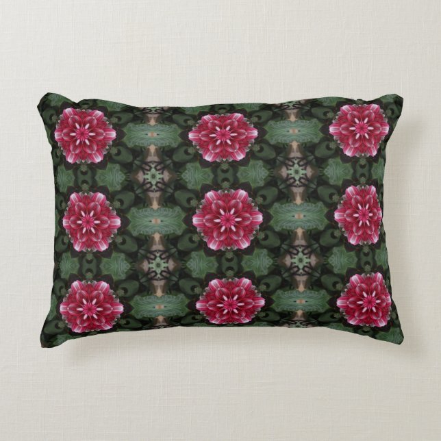 Petal Symphony Accent Pillow (Front)