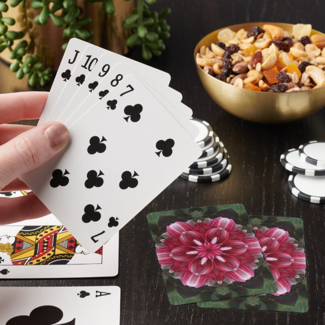 Petal Symphony Playing Cards (In Situ)